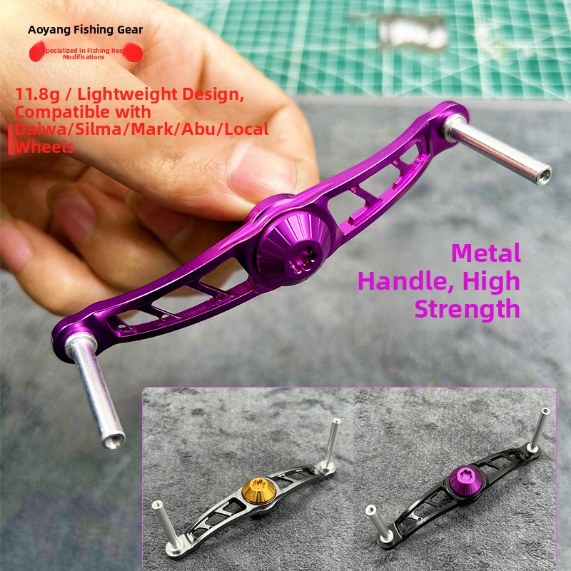 Reel Drag Knob - Aluminum Alloy Fishing Reel Arm Metal