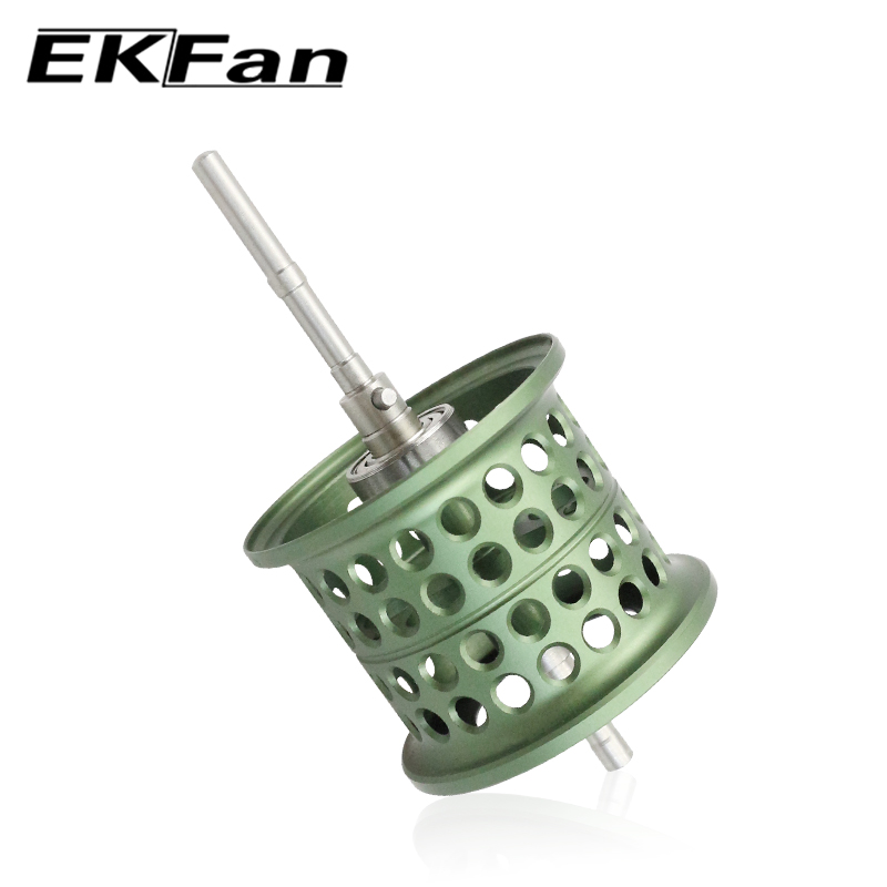 Reel Drag Knob - EKFan Green Micro Matter Thread Cup