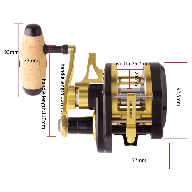 Reel Drag Knob - RUKE Metal Reel Slow Jigging Drums